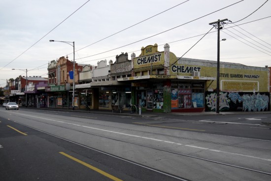 Melbourne, Sydney Road, Brunswick, mar. 2014 Melbourne, Sydney Road, Brunswick