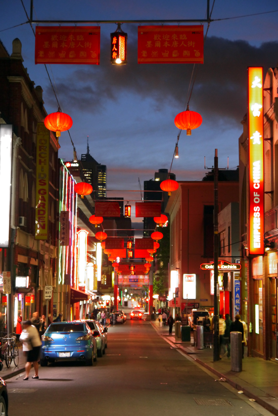 Melbourne, Chinatown, mar. 2014 Melbourne, Chinatown