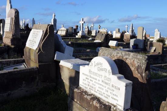 Sydney, Waverley cemetery, april 2014 Sydney, Waverley cemetery