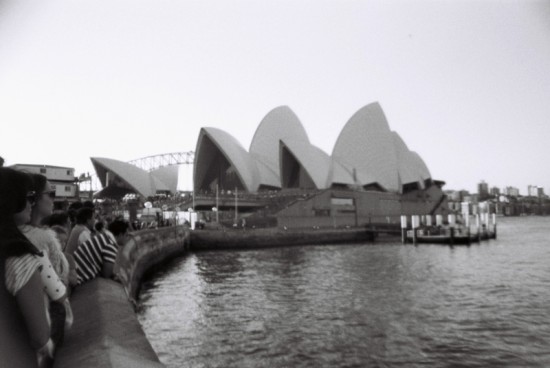 Black & white, Sydney Opera, apr. 2014 Black & white, Sydney Opera