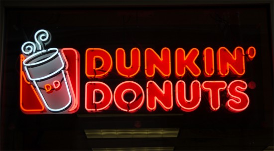 Chicago, dunkin donuts neon, nov. 2013 Chicago, dunkin donuts neon