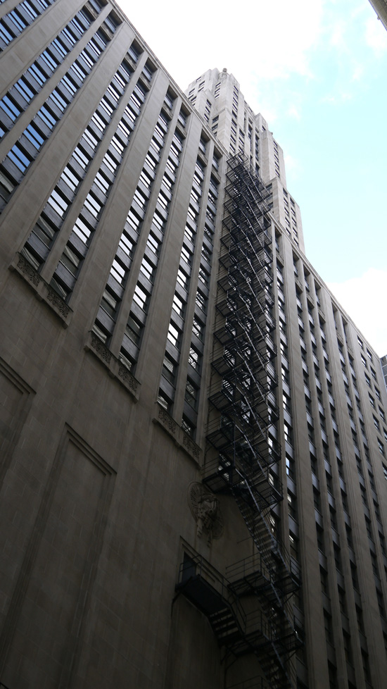 Chicago, back of a building, nov. 2013 Chicago, back of a building