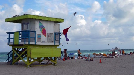 Miami Beach, Lifeguard House, nov. 2013 Miami, South Beach, Lifeguard House