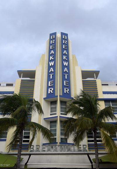 Miami, South Beach, Breakwater Hotel, nov. 2013 Miami, South Beach, Breakwater Hotel