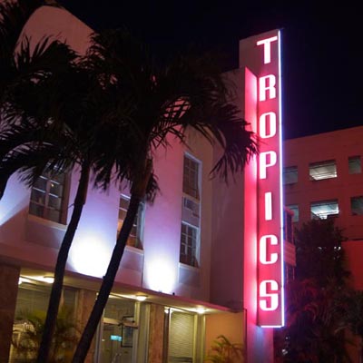 Miami, South Beach, Tropics, nov. 2013 Miami, South Beach, Tropics Hotel