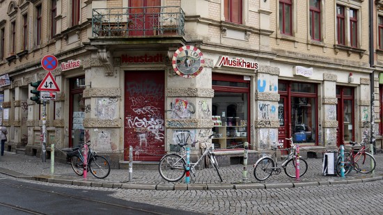 Dresde, vélos, avril 2016 Dresde, vélos